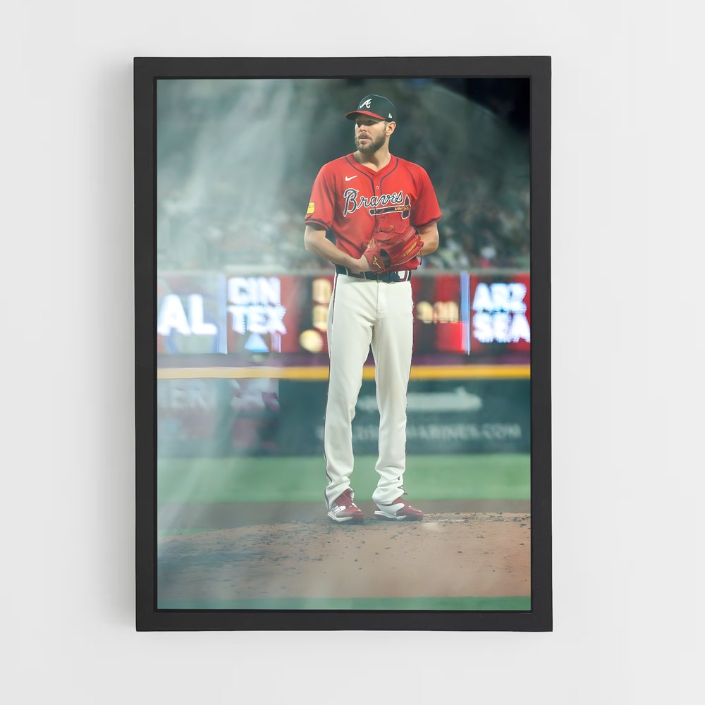 Poster Atlanta braves – affiche Baseball (vue 2)